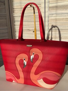 Kate Spade Walk on the Wild Side Pink Tote (Retired)